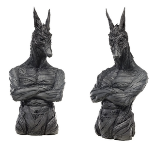 Illustration for article titled This Artist Turns Old Tires Into Dark, Disturbing Nightmare Monsters